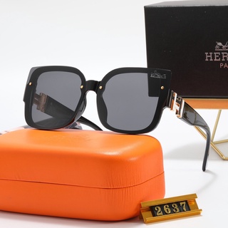 Hermes ใหม่ แว่นตากันแดด เลนส์โพลาไรซ์ ขนาดเล็ก สไตล์เรโทร แฟชั่นสําหรับผู้ชาย และผู้หญิง UV400