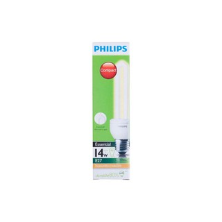 หลอดประหยัด E-SAVER 14W/WARMWHITE E27 PHILIPS | PHILIPS | E-SAVER 14W./WW หลอดประหยัด Lighting Welcome Sale หลอดประหยัด