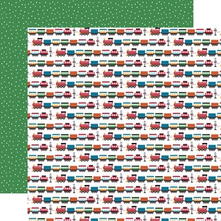 Play All Day Boy Double-Sided Cardstock 12"X12" : All Aboard