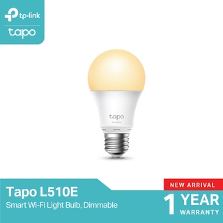 TP-Link Tapo L510E (Warm White) หลอดไฟอัจฉริยะ ขั้ว E27 Smart Wi-Fi Light Bulb ตั้งค่าเปิด/ปิดผ่านแอป สั่งการด้วยเสียงได