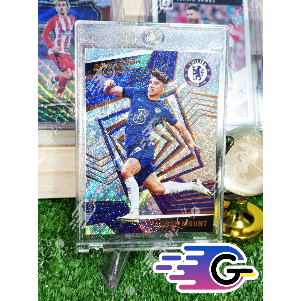 การ์ดนักฟุตบอล 2020-21 Panini Revolution Soccer #54 mason mount chelsea (แถม Topload)