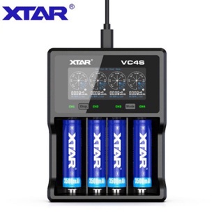 เครื่องชาร์จ  XTAR VC4S NEW  QC3.0  รุ่นใหม่ล่าสุด  (ของแท้)