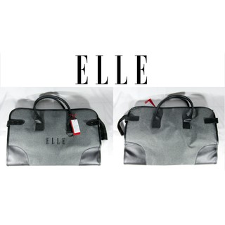 กระเป๋าถือ ELLE CASUAL BAG ของแท้ ขยายข้างได้ ด้านในมีซิบ