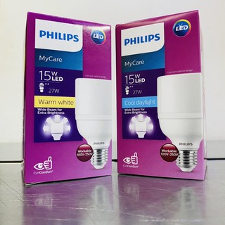 PHILIPS หลอด LED Bright 15W กระจายแสงรอบทิศทาง รุ่น MyCare