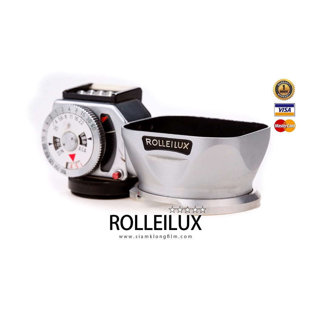 ROLLEILUX (Build-in Meter Hood) สำหรับ Rolleiflex หรือ Rolleicord