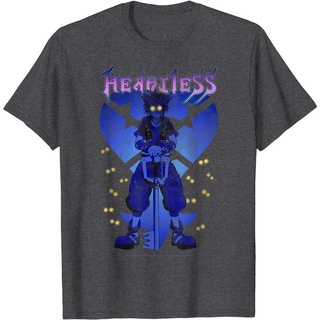 เสื้อยืดลําลอง แขนสั้น พิมพ์ลาย Disney Kingdom Hearts Sora Nouveau Heartless สไตล์เกาหลี คุณภาพสูง