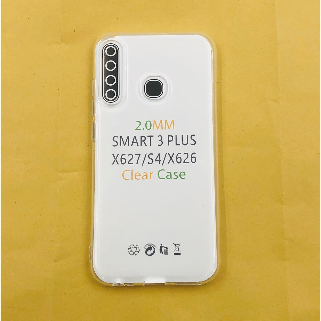 เคสใส INFINIX SMART 3 PLUS X627 / INFINIX S4 X626 SOFTCASE SILICON