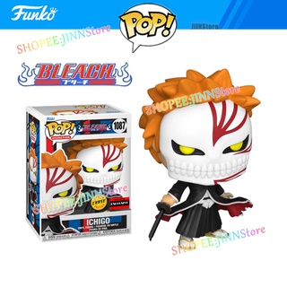 Jinn Funko Pop Animation BLEACH ICHIGO(พร้อมหน้ากาก) 1087 Limited Edition CHASE EXCLUSIVE โมเดลไวนิล ของเล่นสะสม พร้อมกล่อง ของขวัญวันเกิด สําหรับเด็ก