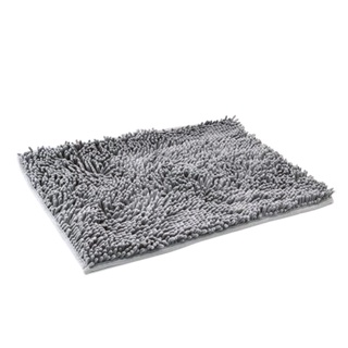 พรมเช็ดเท้า SANDI BD001-GREY สีเทา ขนาด 40 x 60 ซม.  พรมเช็ดเท้า  Doormat SANDI BD001-GRAY, gray color, size 40 x 60 cm.