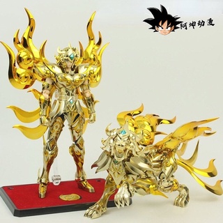 โมเดลฟิกเกอร์ Mc God Leo with Holy Hanger Aiolia Gold Saint Cloth Myth EX สําหรับตกแต่ง