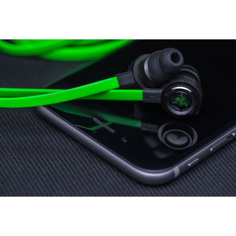 Razer Hammerhead Pro V2 Earphone 3.5mm Wired In Ear Gaming Headset พร้อมส่ง 🚗🚗🚗 (หูฟังเกมมิ่ง)