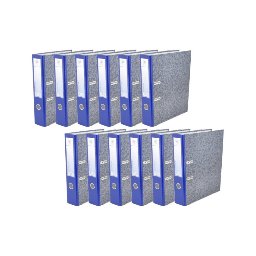 UD FILE แฟ้มสันกว้าง A4 สัน 3 นิ้ว รุ่น 681Q/A4 - Blue (12 ชิ้น)