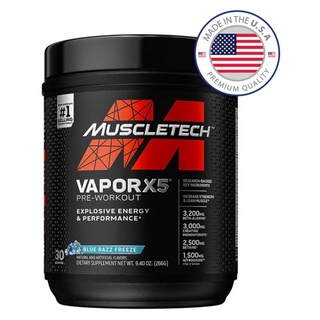 Muscletech VAPOR-X5 Pre-Workout 30 Servings พร้อมส่ง !!! 😲