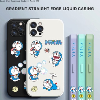 Compatible With Samsung Galaxy Note 20 9 8 Ultra สำหรับ Case Doraemon Cat เคส เคสโทรศัพท์ เคสมือถือ