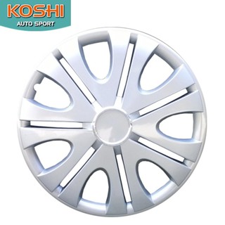 Koshi wheel cover ฝาครอบกระทะล้อ 15 นิ้ว ลาย 5082 ใส่Navaraไม่ได้ (4ฝา/ชุด)