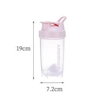 แก้วเชค shaker ชงโปรตีน ขนาด 500 ml มีขีดบอกปริมาณ