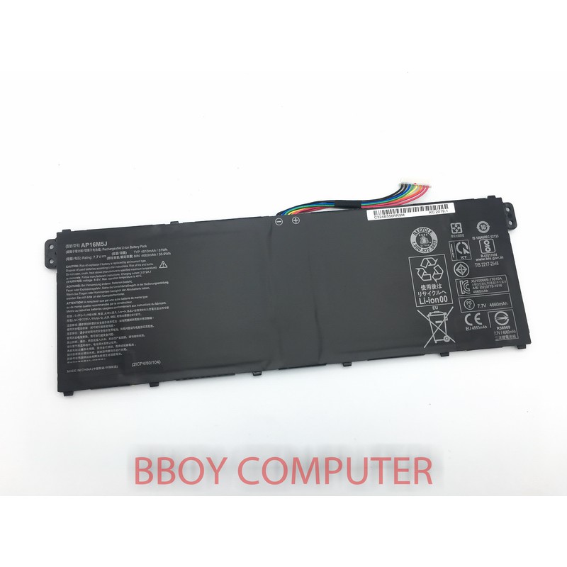 ACER Battery แบตเตอรี่ สำหรับ Aspire 3 A315-21 A315-51 A515-51 ES1-523 AP16M5J