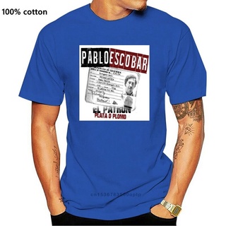 เสื้อยืดวินเทจขายดี เสื้อยืดลําลอง แขนสั้น พิมพ์ลาย Pablo Escobar Medellin สไตล์ฮิปฮอป สําหรับผู้ชาย ICpbnl40IBpgbm59S-5