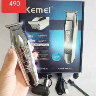 ลับคมพร้อมใช้งาน ปัตตาเลียนกันขอบเเกะลายผม Kemei*5027