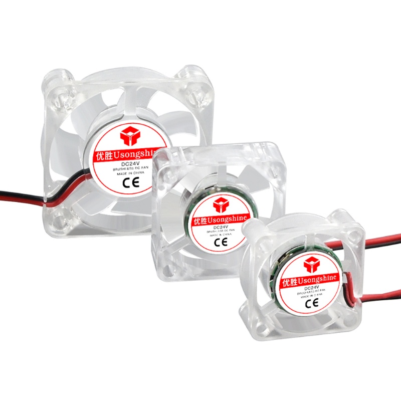 Bdw 3010 4010 2510 พัดลมระบายความร้อน 12V 24V เงียบ Quiet Cooler ฮีทซิงค์ 3D ชิ้นส่วนเครื่องพิมพ์ - รูปที่ 4