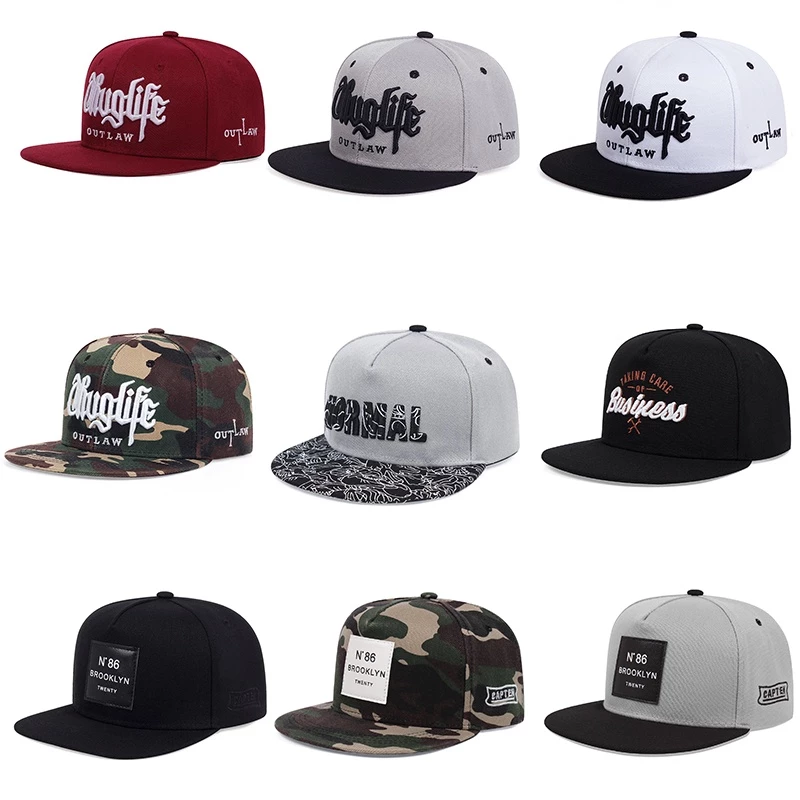 หมวกฮิปฮอป ปักลายงู 3 มิติ สีแดง สําหรับเด็ก