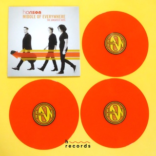 (ส่งฟรี) แผ่นเสียง Hanson - Middle Of Everywhere: The Greatest Hits (Orange Vinyl 3LP)