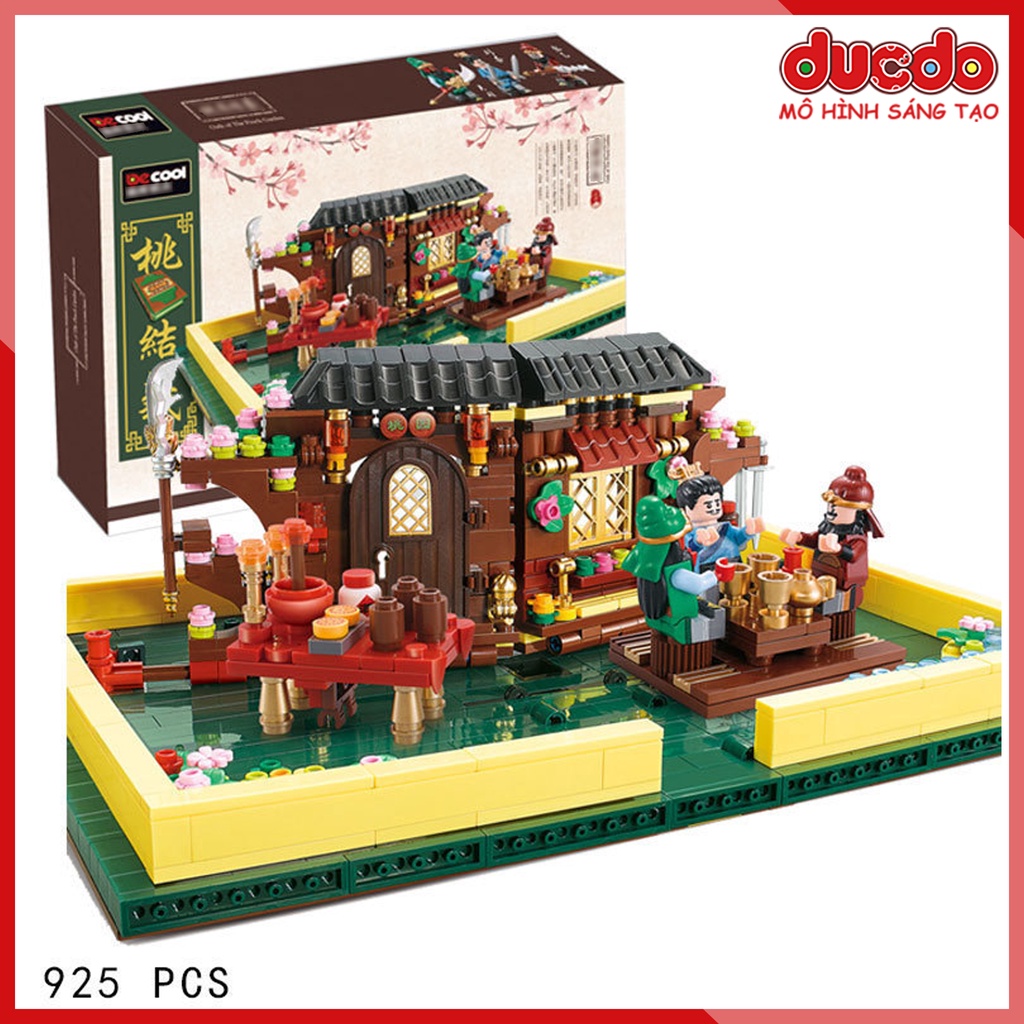 Dcool 20501 ประกอบสามก๊ก - Romance of the Three Kingdoms - Mini Minifigures Soldier Model Puzzle Toy