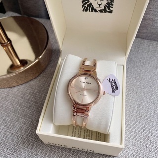 🎀 ส่งฟรี นาฬิกา Anne Klein สีโรสโกลด์ 30 มิล AK/2626RGRG Anne Klein Womens  Diamond-Accented Dial Rose Gold-Tone