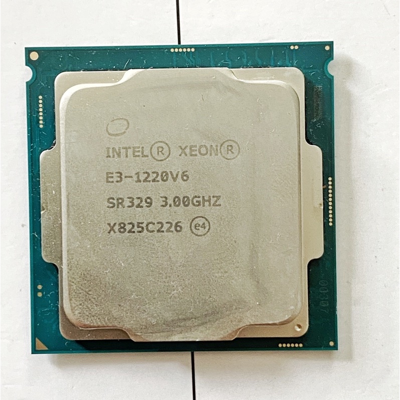 CPU Intel Xeon E3-1220 V6
