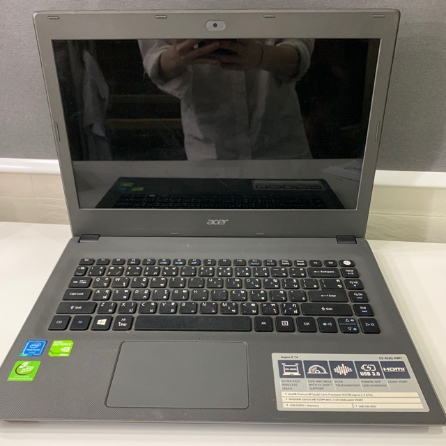 Acer Aspire E5-432G-P4PT Pentium Quad Core N3700 NViDIA RAM4GB HDD 500GB