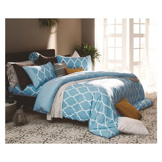 ผ้าปูที่นอน ชุดผ้าปูที่นอน 5 ฟุต 5 ชิ้น LOTUS MELBOURNE MB 02B เครื่องนอน ห้องนอน เครื่องนอน BEDDING SET LOTUS MELBOURNE