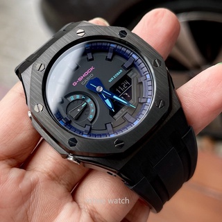 G-Shock Casioak หน้า AP midnight Blue สาย Rubber ของแท้ ประกัน 1 ปี