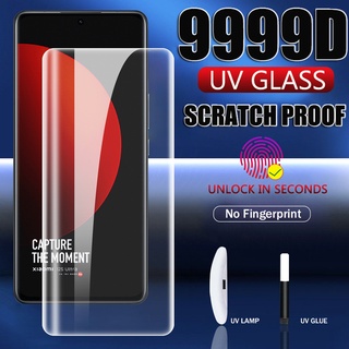 For Xiaomi 12S Ultra Xiomi Mi12S Mi 12 S Ultra Pro UV Glue Protective Glass Curved Screen Protector Film Tempered Glass