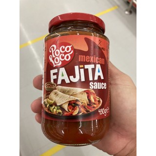 ซอสฟาฮิต้า โพโค โลโค 430 กรัม ซอสสำหรับปรุงอาหาร Fajita cooking sauce 430 g