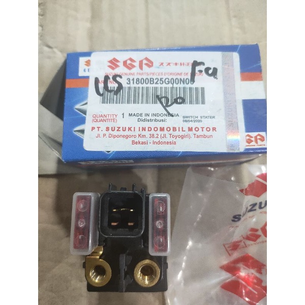 Bedik รีเลย์สตาร์ท suzuki satria fu 150 gsx 150 r ต้นฉบับ oem pnp ninja mono rr 250 cc