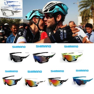 ∈Shimano แว่นตากันแดด ป้องกันรังสียูวี สําหรับผู้ชาย เหมาะกับการขี่รถจักรยาน เล่นกีฬากลางแจ้ง