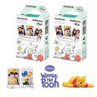 20 Sheets Fuji Fujifilm Instax Mini Film Winnie the Pooh 7s 8 9 11 70 90 Camera Photos