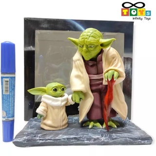 Model Star Wars &amp; Baby Yoda โมเดล สตาร์วอร์ส เบบี้โยดา