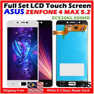 Ngs ชุดหน้าจอสัมผัส LCD พร้อมเครื่องมือเปิด สําหรับ ASUS Zenfone 4 MAX 5.2 ZC520KL X00HD