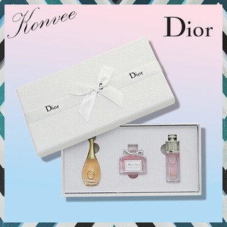 "น้ำหอมแท้" ชุดเซ็ท B น้ำหอม Dior 3 แบบ ขนาด 5ml. Jadore EDP , Dior Addict Eau Fraiche , Dior Miss Blooming ของแท้ 100%