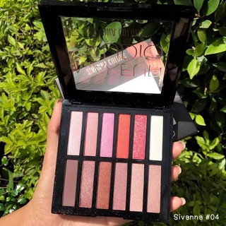 HF2002  Sivanna make up studio 12 เฉดสี  ของแท้ จากบริษัท