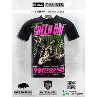 เสื้อยืดNTS รุ่น ROC-GREENDAY