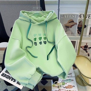 💚พร้อมส่ง เสื้อแขนยาวมินิฮาร์ทงานปัก💚