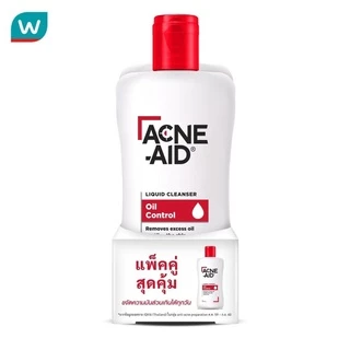 Acne-Aid แอคเน่-เอด ลิควิด คลีนเซอร์ 100 มล. (แพ็คคู่)