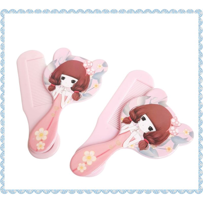 CHARACTER COMB SET - CHARACTER COMB AND MIRROR - CHARACTER COMB SET