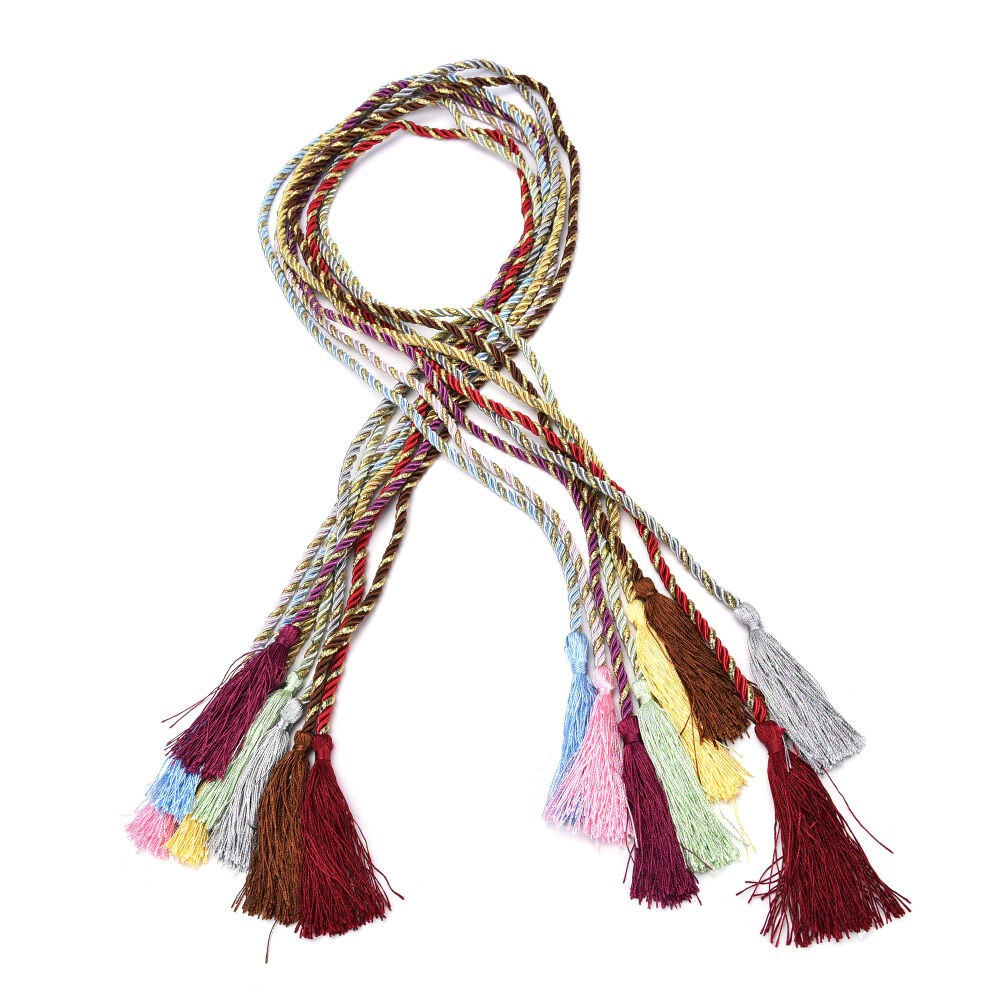 brith Rope Cord Tassel Cotton Rope Curtain Tiebacks Living Room Home ...