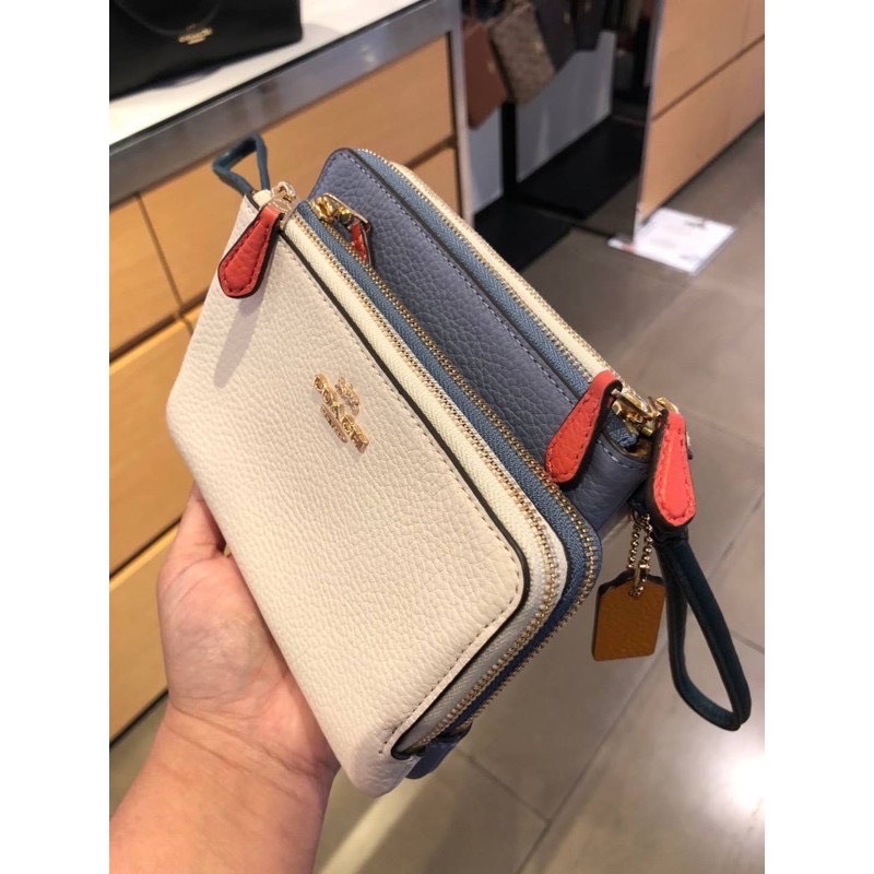 คล้องมือ coach 2 ซิป ไซต์ s