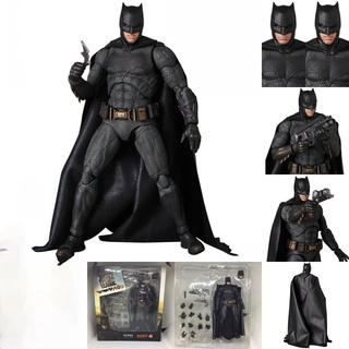 โมเดลตุ๊กตาฟิกเกอร์ Justice League Batman MAFEX No.056 ข้อต่อขยับได้ ของเล่นสะสม