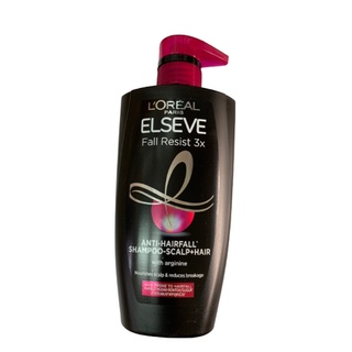 Loreal paris elseve fall resist 3X shampoo ลอรีอัล ฟอลรีซิสท์ 3X แอนไท-แฮร์ฟอล แชมพูสูตรลดปัญหาผมขาดหลุดร่วง[450 มล.]