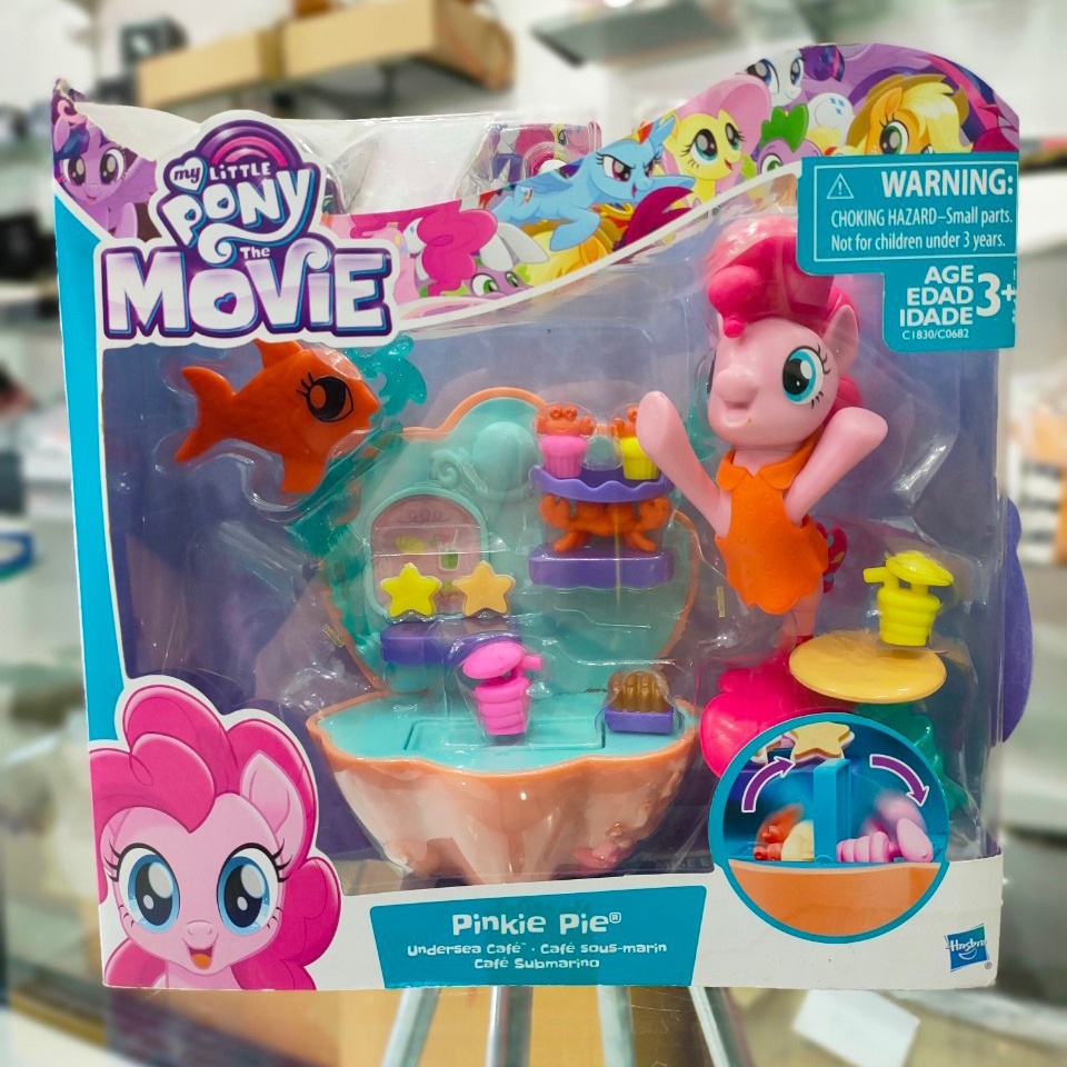 โมเดล โพนี่ My Little Pony The Movie - Pinkie Pie Undersea Café
